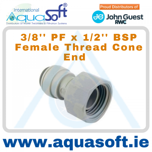 3/8'' PF x 1/2'' BSP | CI321214S | Cone End